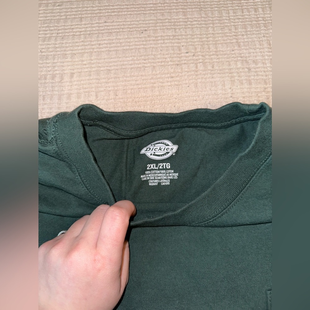 Dickies green t-shirt - XXL